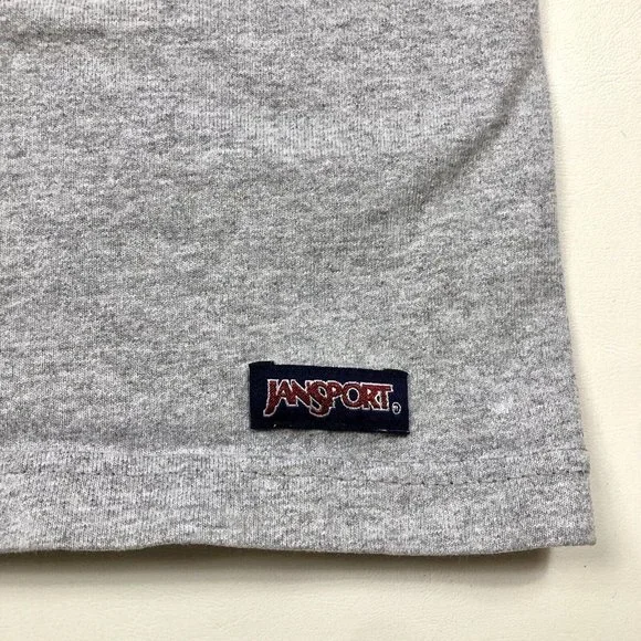 Vintage Dartmouth College Long Sleeve gray T Shirt Jansport Size Large USA Made - Picture 6 of 10